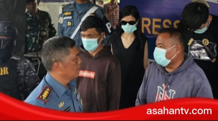 TNI AL lanal Bintan dan Satgas Pora Gagalkan Penyelundupan WNA dari Malaysia Ke Batam
