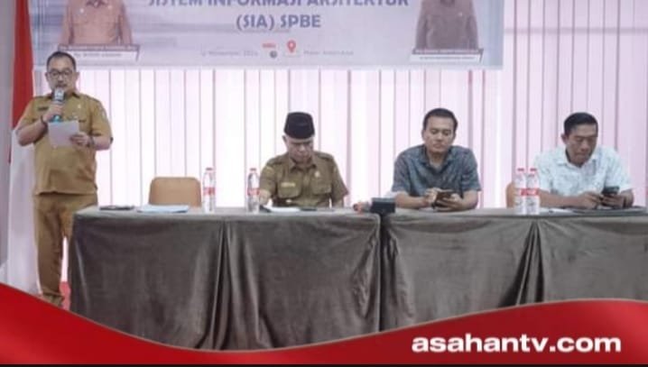 Pemkab Asahan Gelar Sosialisasi dan Bimtek Sistem Informasi Arsitektur (SIA) SPBE