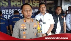 Satreskrim Polres Asahan Ungkap Kasus Perjudian 7 Tersangka Diamankan