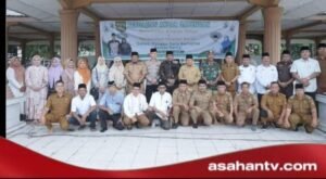 Asisten Administrasi Umum Ikuti Pengajian Akbar di Lapangan Adhypradana Polres Asahan