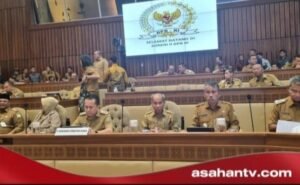 Pjs Bupati Asahan Ikuti RDP Komisi II DPR RI