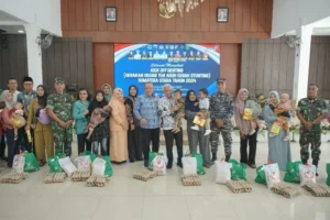 Bupati Asahan Salurkan Bantuan Untuk Keluarga Stunting