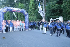 DPK Korpri Asahan Gelar Gerak Jalan Santai Semarak HUT Korpri Ke-53 Tahun