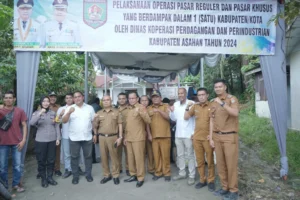 Bupati Asahan Buka Operasi Pasar Reguler dan Pasar Khusus