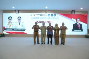 Bupati Asahan Launching Aplikasi Sistem Informasi Dinamis Terintegritasi (Srikandi)