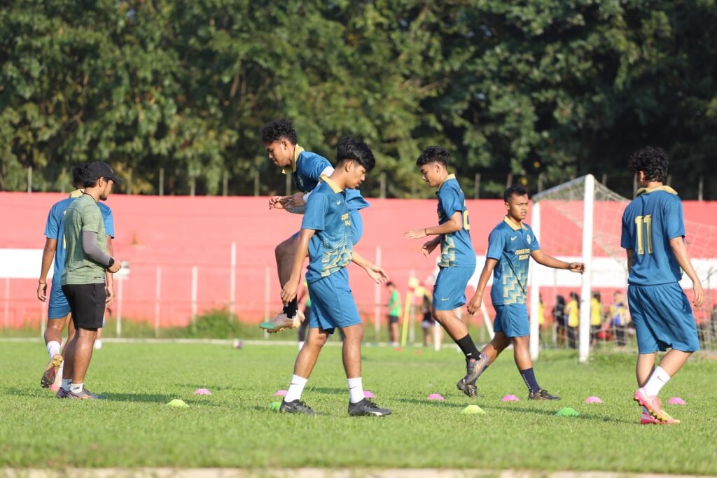 Tim PSSA Asahan latihan persiapan Liga 4 Sumatera Utara