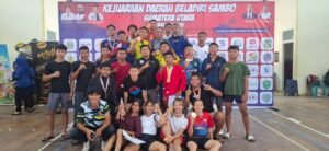 Diikuti 120 Atlet Kejurda Beladiri Sambo Sumut 2025, Asahan Raih Juara Umum