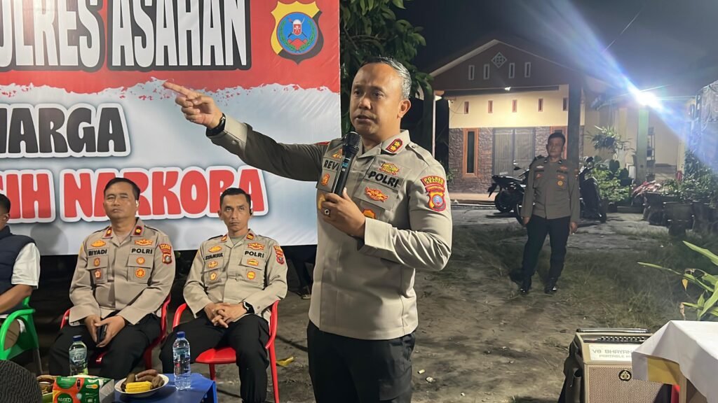 Wujudkan Kampung Bersih Narkoba, Kapolres Asahan Sambangi Warga Jalan Durian Kisaran