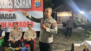Wujudkan Kampung Bersih Narkoba, Kapolres Asahan Sambangi Warga Jalan Durian Kisaran