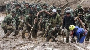 Bencana Tanah Longsor di Cisarua 23 Prajurit Marinir Gugur saat Pelaksanaan Latihan