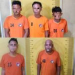 Timsus Anti Narkoba Polres Asahan Ringkus 5 Pria di Kos-Kosan, Satu Oknum PNS dan Pecatan TNI