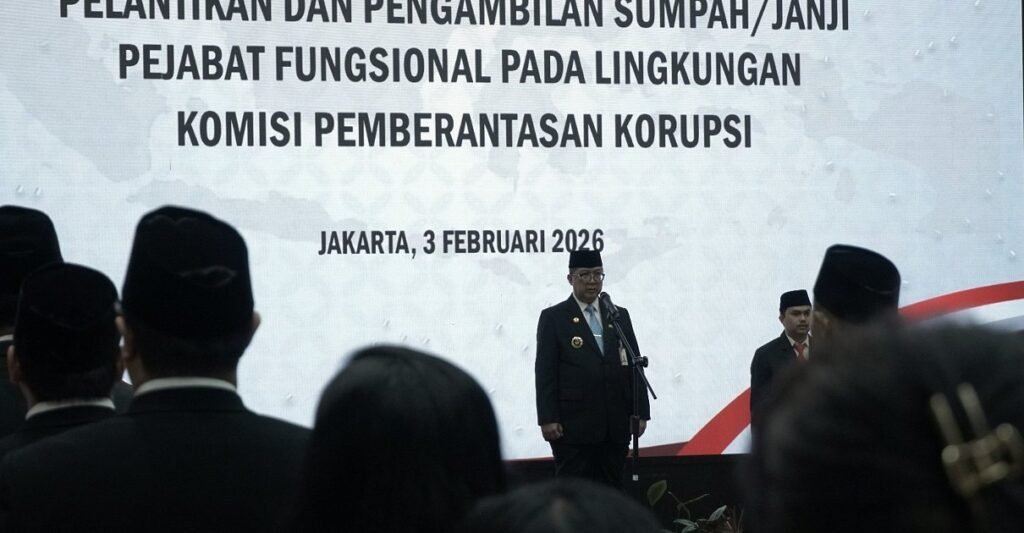 Tegaskan Integritas dan Independensi Aparatur Negara, KPK Lantik 87 Pejabat Fungsional