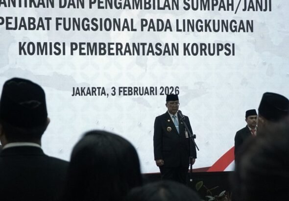 Tegaskan Integritas dan Independensi Aparatur Negara, KPK Lantik 87 Pejabat Fungsional