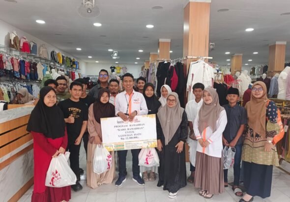 Sambut Lebaran 116 Anak Yatim Belanja Kebutuhan Ramadhan Bersama Lazimu Asahan
