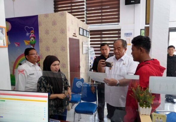 Bupati dan Wakil Bupati Asahan Tinjau Langsung Pelayanan Publik Usai Lebaran Idul Fitri 1447 H
