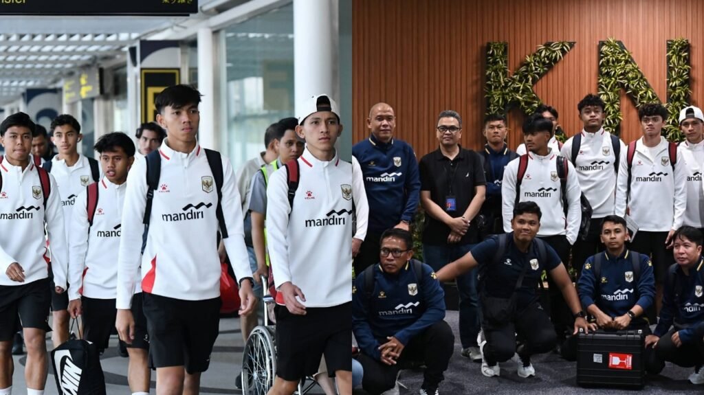 Skuad Timnas Indonesia Tiba di Bandara Kualanamu, Berikut Jadwal Piala AFF U-19