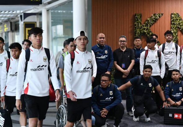 Skuad Timnas Indonesia Tiba di Bandara Kualanamu, Berikut Jadwal Piala AFF U-19