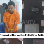 Hendak Transaksi Pengedar Narkotika Diamankan Polsek Kota Kisaran, Polisi Sita 24 Butir Ekstasi