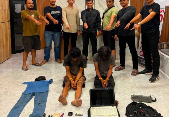 Unit Jatanras Polres Asahan Ringkus Dua Pelaku Pencurian Bongkar Rumah