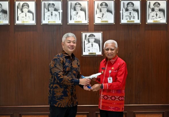 Dorong Garuda Buka Kembali Rute Kualanamu–Nias, Wagub Surya: Angkat Ekonomi dan Pariwisata