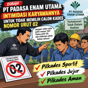 Poster Pilkades_ Intimidasi dan Perlawanan