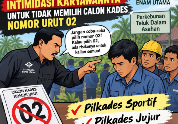 Poster Pilkades_ Intimidasi dan Perlawanan